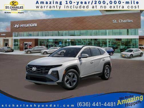 Creamy White Pearl 2026 Hyundai TUCSON Hybrid SEL Convenience