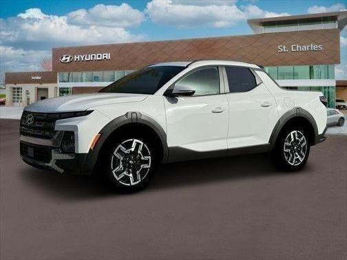 Atlas White 2025 Hyundai SANTA CRUZ Limited