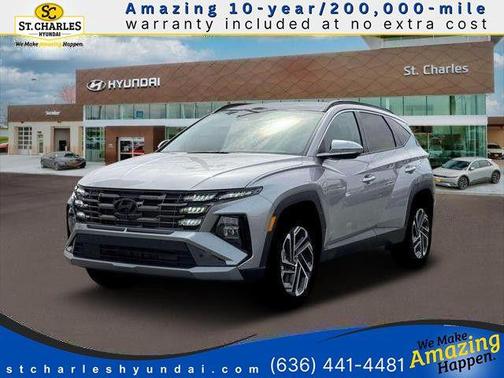 Shimmering Silver 2026 Hyundai TUCSON Limited