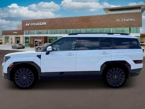 Serenity White 2026 Hyundai SANTA FE Calligraphy