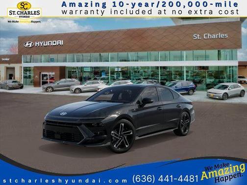 Abyss Black 2026 Hyundai SONATA N Line