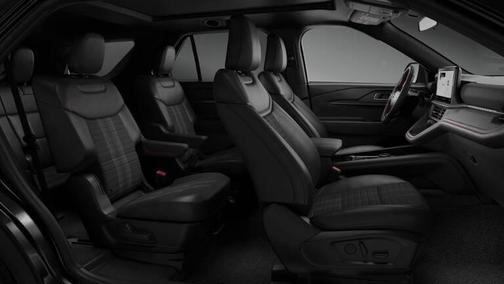 Agate Black Metallic 2026 Ford Explorer ST-Line