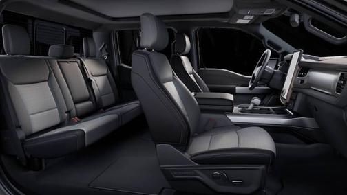 Carbonized Gray 2025 Ford F-150 Lightning LARIAT