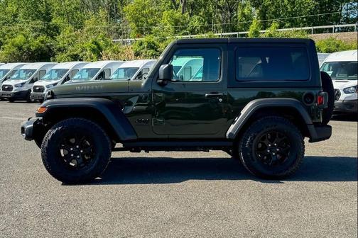 Sarge Green Clearcoat 2021 Jeep Wrangler Willys