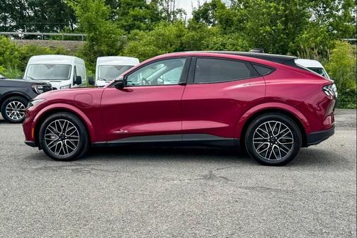 Maroon 2025 Ford Mustang Mach-E Premium