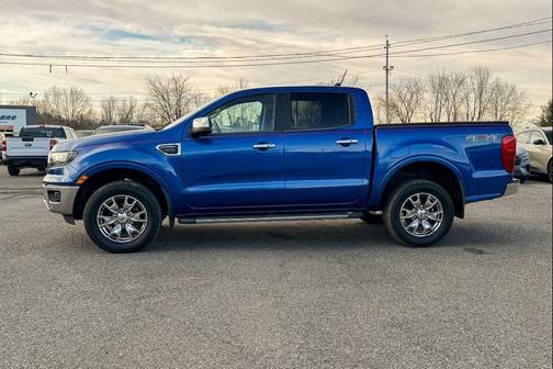 Lightning Blue Metallic 2019 Ford Ranger LARIAT