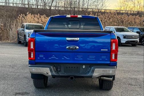 Lightning Blue Metallic 2019 Ford Ranger LARIAT