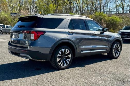 Carbonized Gray Metallic 2025 Ford Explorer Platinum