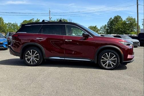 Maroon 2025 INFINITI QX60 AUTOGRAPH