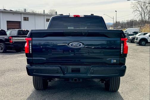 Antimatter Blue Metallic 2022 Ford F-150 Lightning XLT