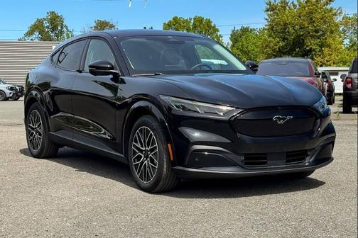 Shadow Black 2025 Ford Mustang Mach-E Premium
