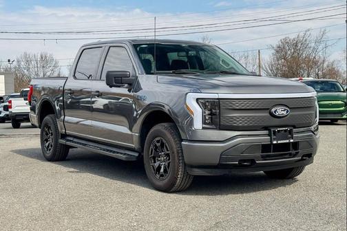 Carbonized Gray Metallic 2025 Ford F-150 Lightning XLT