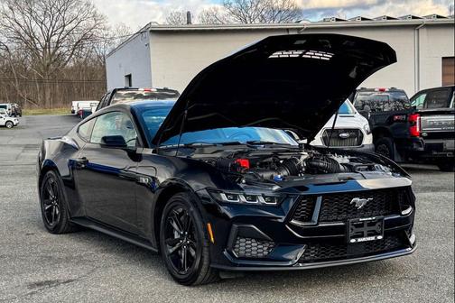 Shadow Black 2025 Ford Mustang GT
