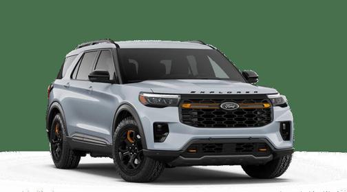 Space White Metallic 2026 Ford Explorer Tremor