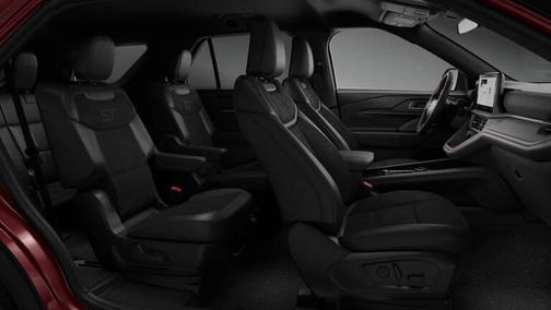 Rapid Red Tinted 2026 Ford Explorer ST