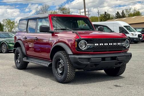 Ruby Red Tinted 2026 Ford Bronco Big Bend