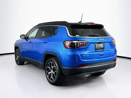 Hydro Blue Pearlcoat 2024 Jeep Compass Limited