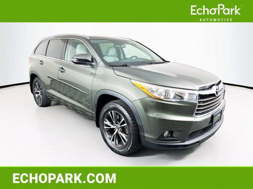 Alumina Jade Metallic 2016 Toyota Highlander XLE