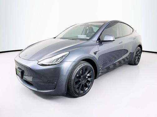 Gray 2022 Tesla Model Y Long Range Dual Motor All-Wheel Drive