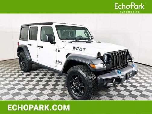 Bright White Clearcoat 2023 Jeep Wrangler 4xe Base