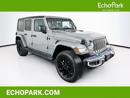 Sting-Gray Clearcoat 2023 Jeep Wrangler 4xe Sahara