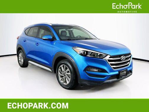 Caribbean Blue 2017 Hyundai TUCSON SE Plus