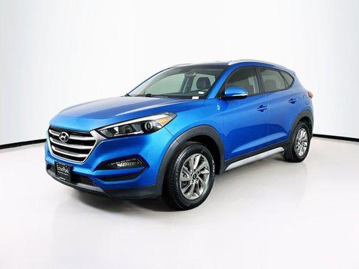 Caribbean Blue 2017 Hyundai TUCSON SE Plus