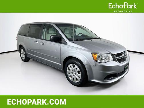 Billet Silver Metallic Clearcoat 2016 Dodge Grand Caravan AVP/SE
