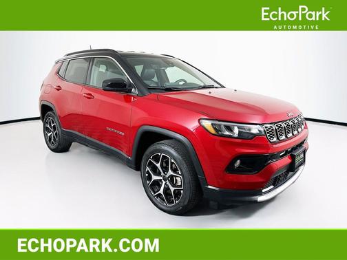 Red Hot Pearlcoat 2025 Jeep Compass Limited