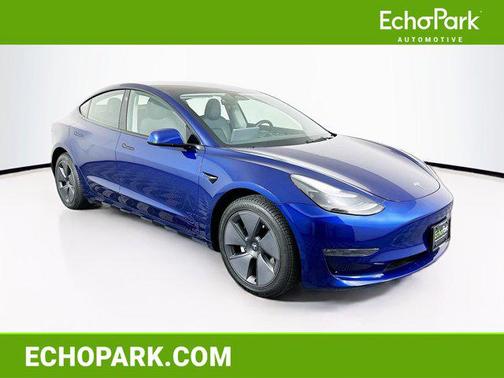 Deep Blue Metallic 2023 Tesla Model 3 Standard Range