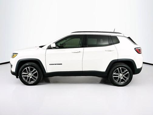 White Clearcoat 2018 Jeep Compass Latitude