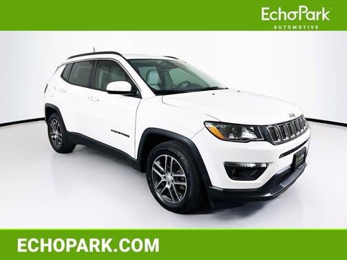 White Clearcoat 2018 Jeep Compass Latitude