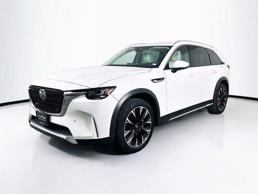 Rhodium White Premium 2024 Mazda CX-90 PHEV Premium Plus