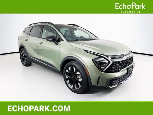 Jungle Green 2024 Kia Sportage X-Line