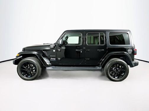 Black Clearcoat 2023 Jeep Wrangler 4xe Sahara