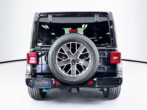 Black Clearcoat 2023 Jeep Wrangler 4xe Sahara High Altitude