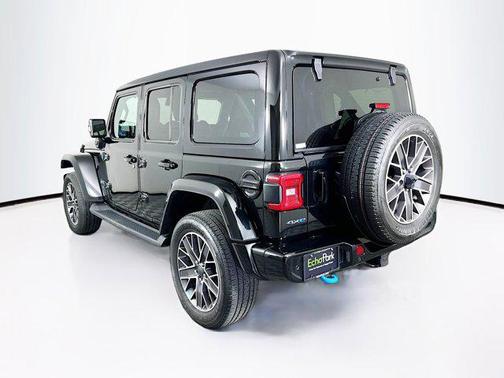 Black Clearcoat 2023 Jeep Wrangler 4xe Sahara High Altitude