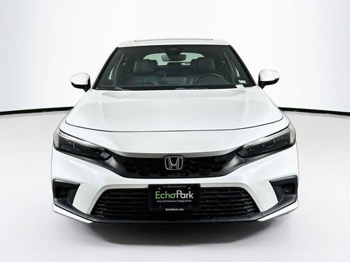 Platinum White Pearl 2022 Honda Civic Sport Touring