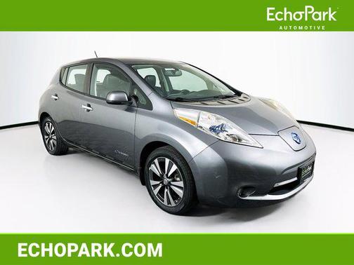 Gun Metallic 2015 Nissan Leaf SL
