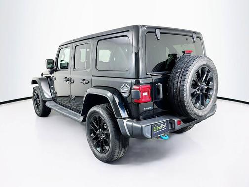 Black Clearcoat 2023 Jeep Wrangler 4xe Sahara