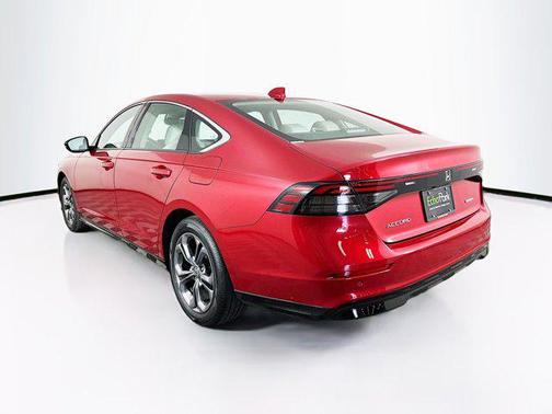 Radiant Red Metallic 2024 Honda Accord Hybrid EX-L