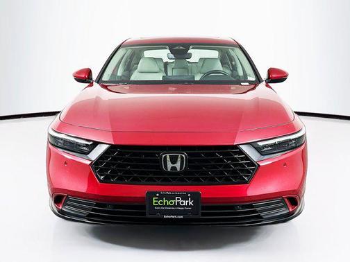 Radiant Red Metallic 2024 Honda Accord Hybrid EX-L