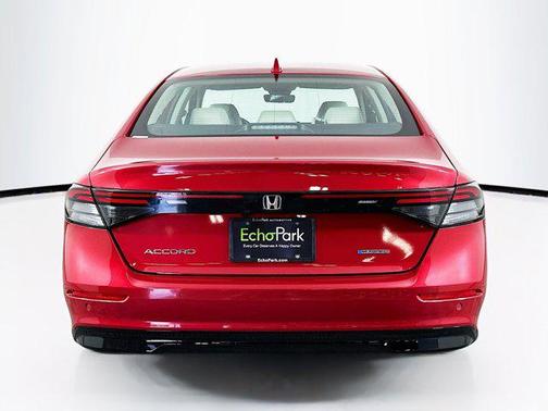 Radiant Red Metallic 2024 Honda Accord Hybrid EX-L