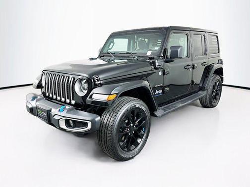 Black Clearcoat 2023 Jeep Wrangler 4xe Sahara