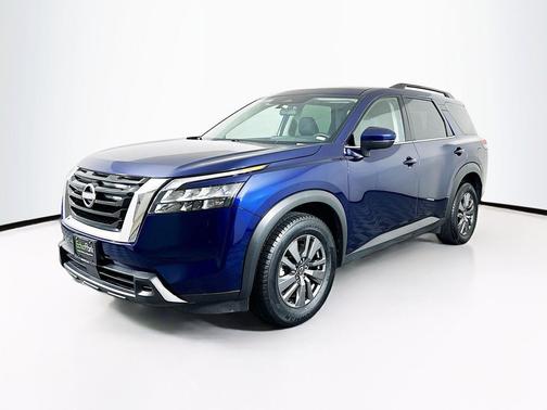Deep Ocean Blue Pearl 2025 Nissan Pathfinder SV 4WD