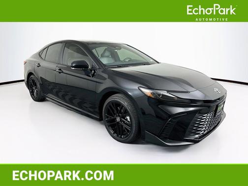 Midnight Black Metallic 2025 Toyota Camry LE
