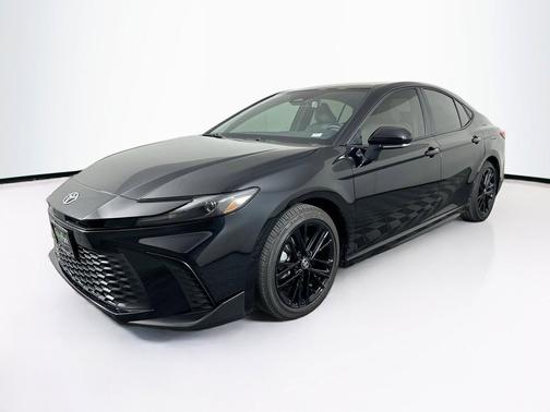 Midnight Black Metallic 2025 Toyota Camry LE