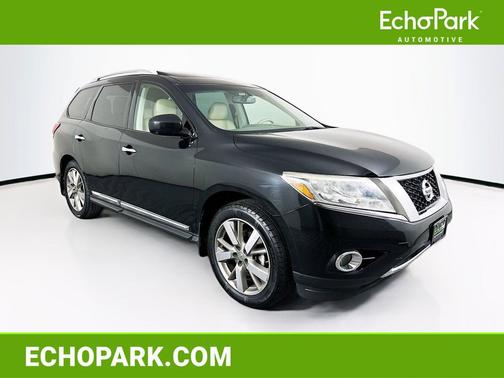 Magnetic Black 2015 Nissan Pathfinder Platinum