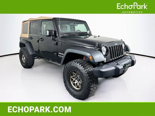Black Clearcoat 2018 Jeep Wrangler JK Unlimited Sport