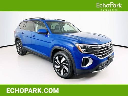 Mountain Lake Blue Metallic 2025 Volkswagen Atlas 2.0T SE w/Technology 4MOTION